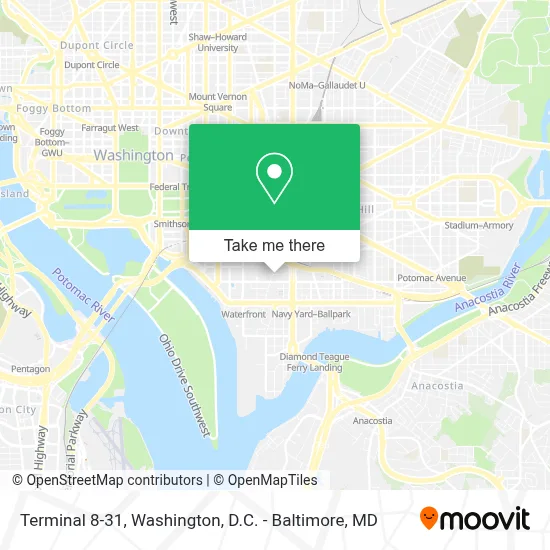Terminal 8-31 map