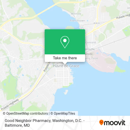 Good Neighbor Pharmacy map