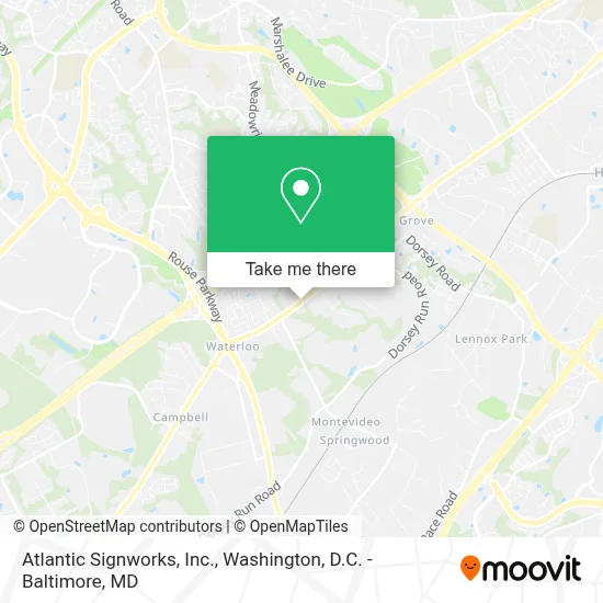 Atlantic Signworks, Inc. map