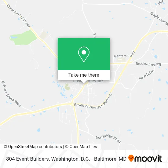804 Event Builders map