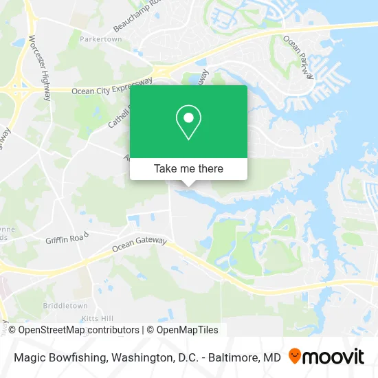 Magic Bowfishing map