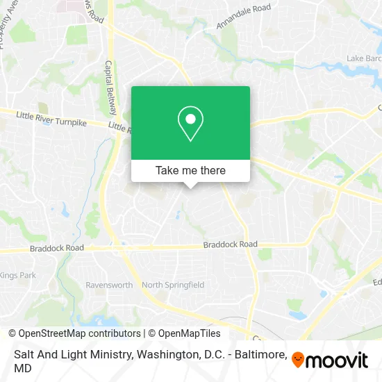 Salt And Light Ministry map