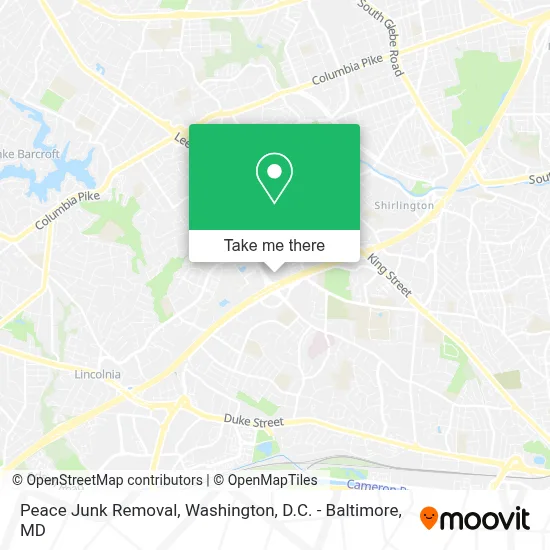Peace Junk Removal map