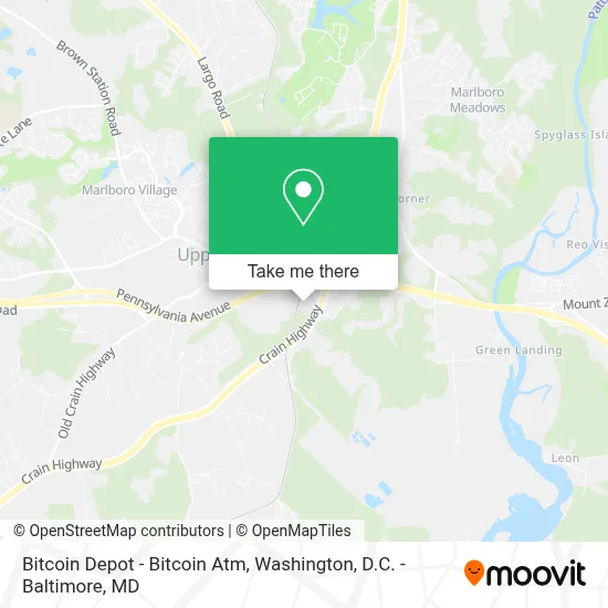 Bitcoin Depot - Bitcoin Atm map