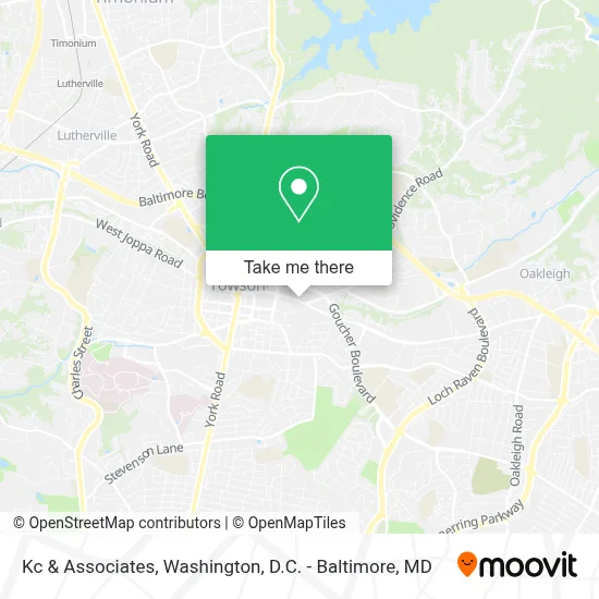 Kc & Associates map