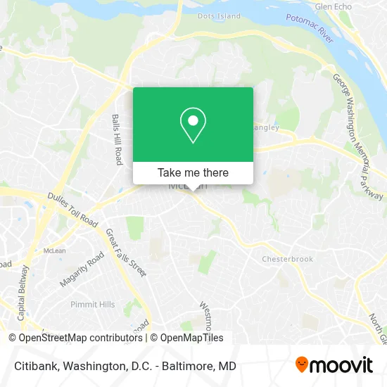 Citibank map