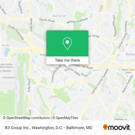 B3 Group Inc. map