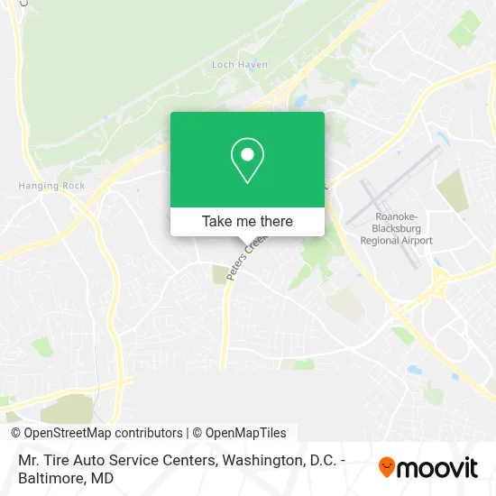 Mr. Tire Auto Service Centers map