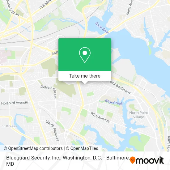 Blueguard Security, Inc. map