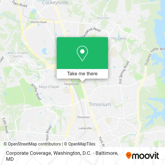Corporate Coverage map