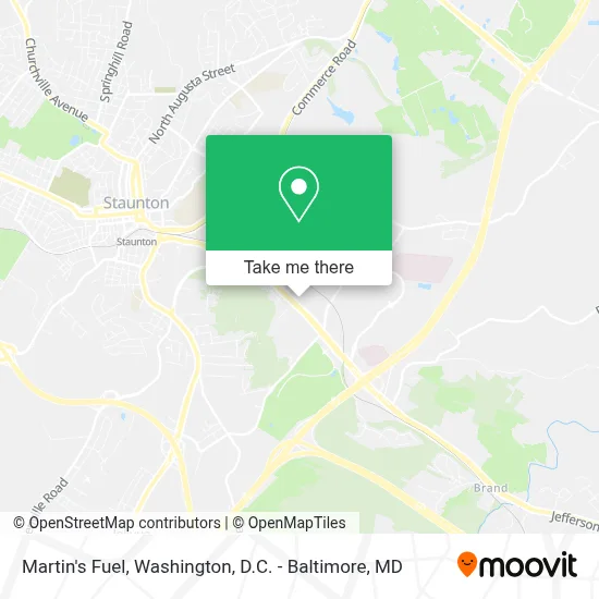 Martin's Fuel map