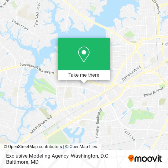 Exclusive Modeling Agency map