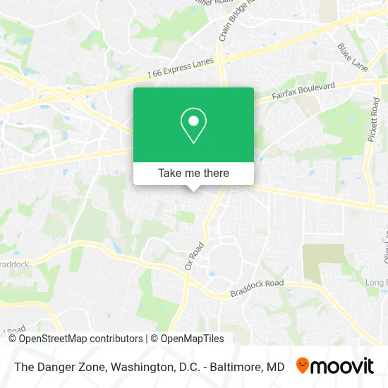 The Danger Zone map