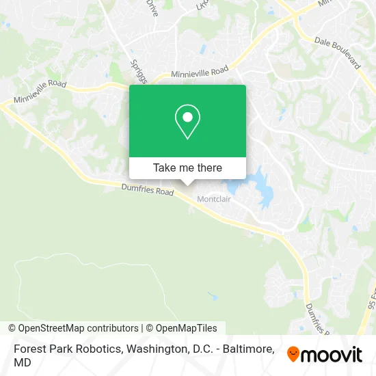 Forest Park Robotics map