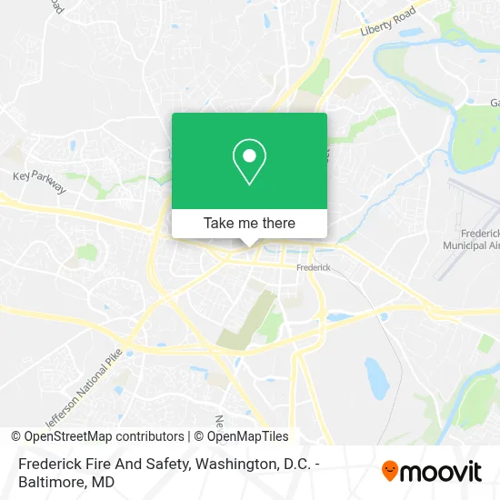Frederick Fire And Safety map