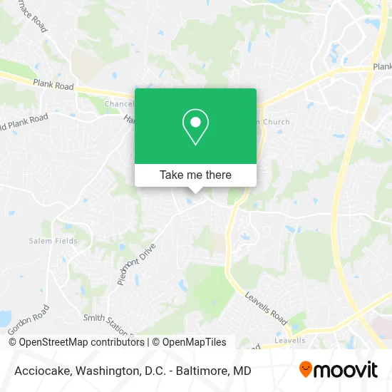 Acciocake map