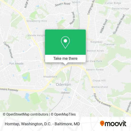 Homtap map