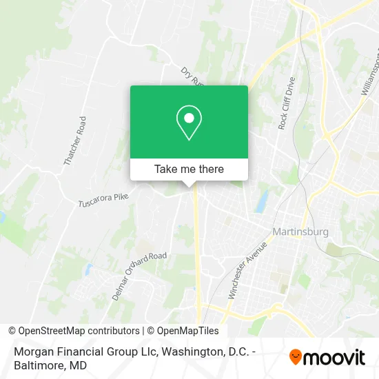 Morgan Financial Group Llc map