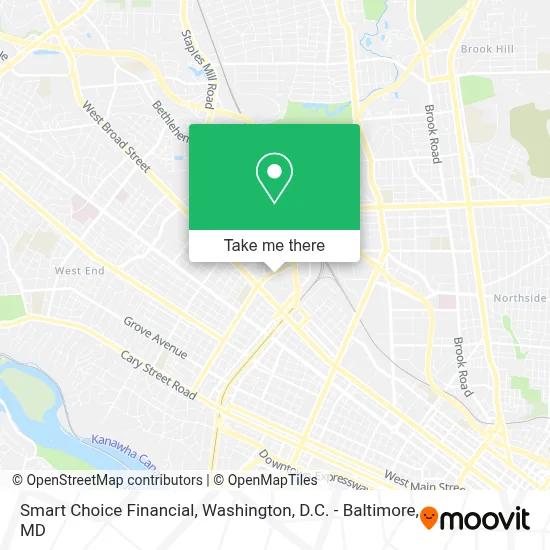 Smart Choice Financial map