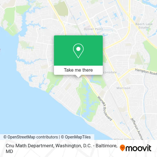 Cnu Math Department map