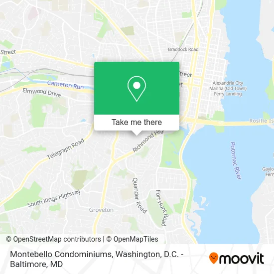 Montebello Condominiums map