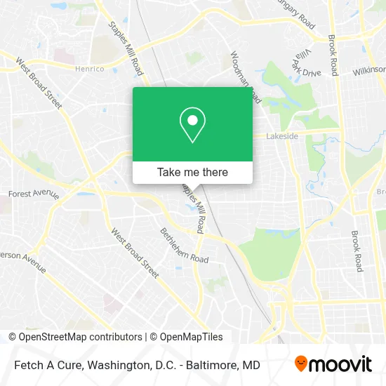 Fetch A Cure map