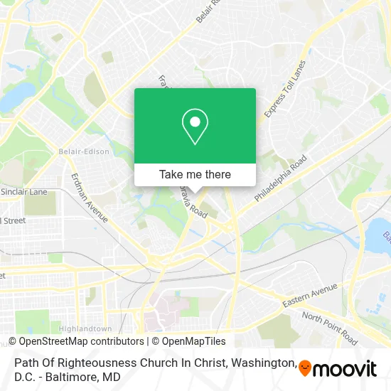 Path Of Righteousness Church In Christ map