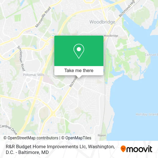 R&R Budget Home Improvements Llc map