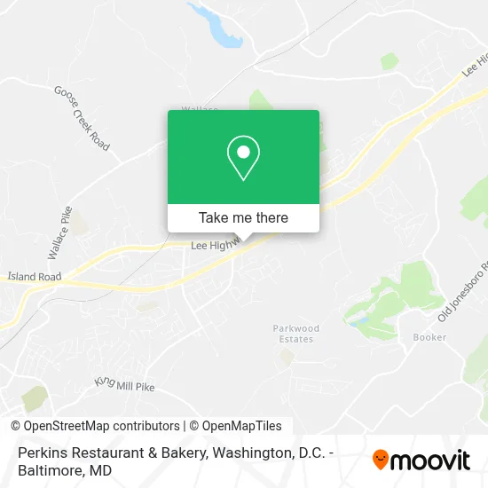 Perkins Restaurant & Bakery map