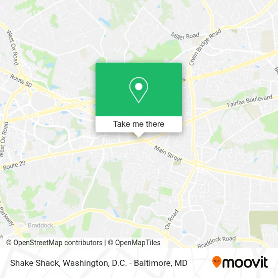 Shake Shack map