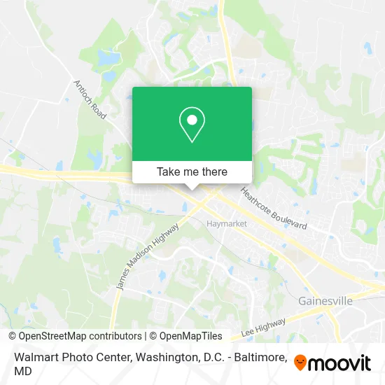 Walmart Photo Center map