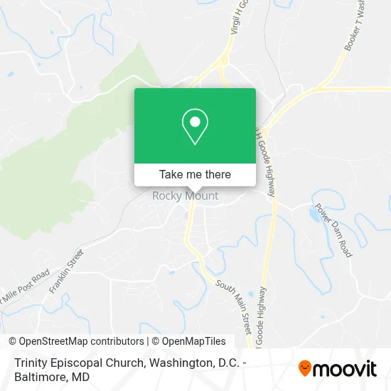 Trinity Episcopal Church map