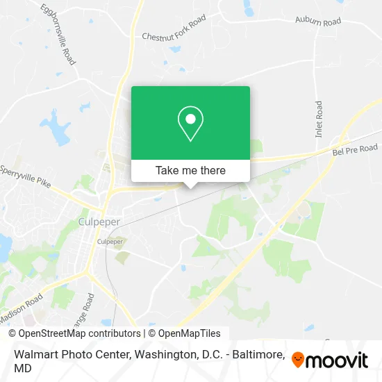 Walmart Photo Center map