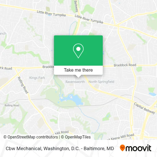 Cbw Mechanical map