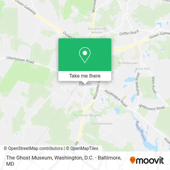 The Ghost Museum map