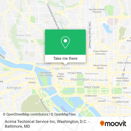 Acima Technical Service Inc map