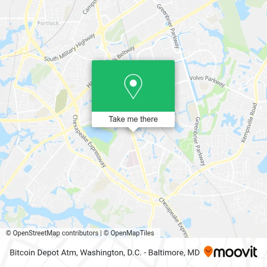 Bitcoin Depot Atm map
