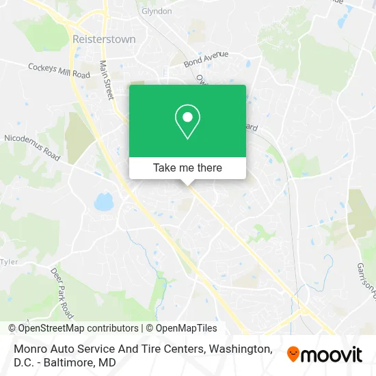 Monro Auto Service And Tire Centers map