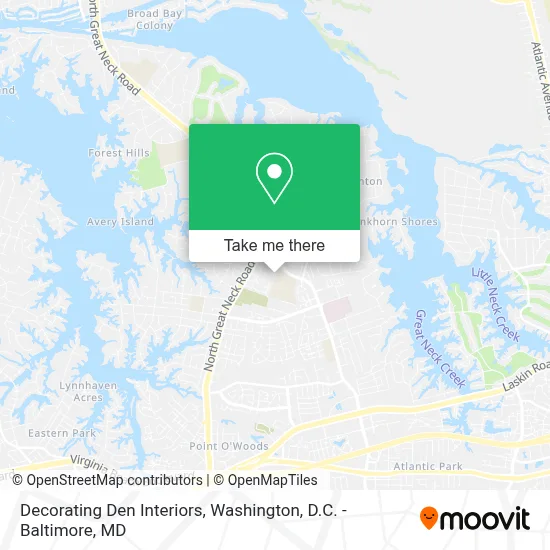 Decorating Den Interiors map