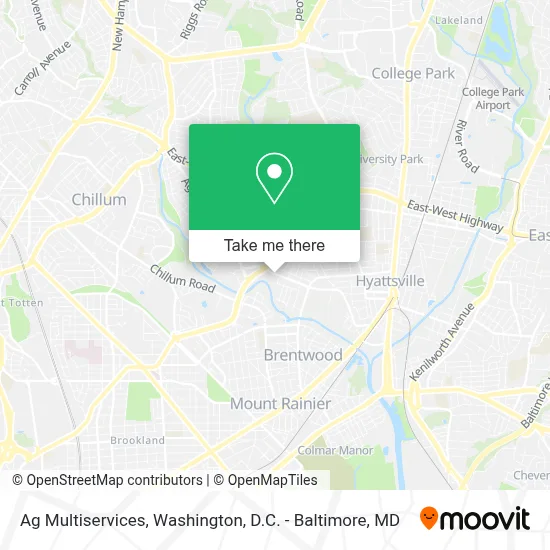 Ag Multiservices map