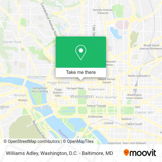 Williams Adley map
