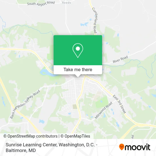 Sunrise Learning Center map