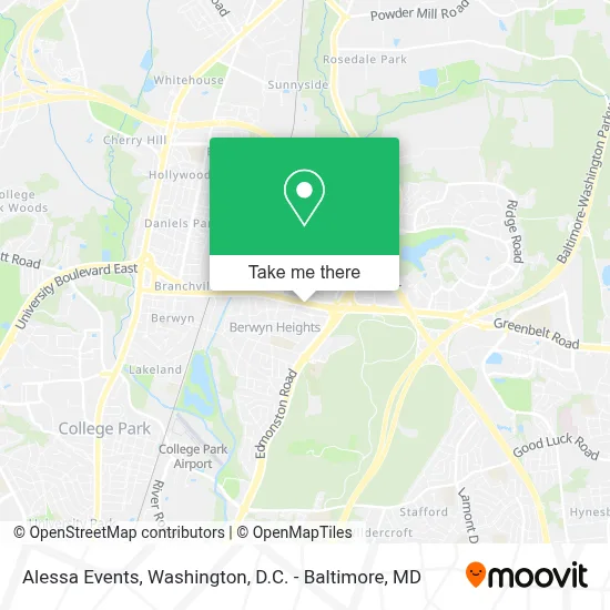 Alessa Events map