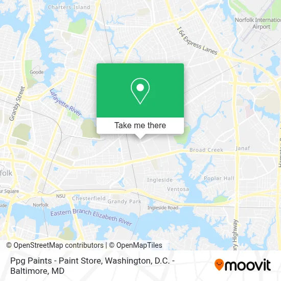 Ppg Paints - Paint Store map