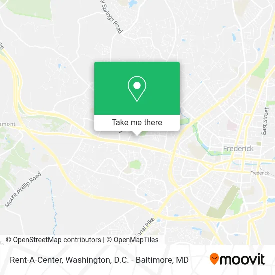 Rent-A-Center map