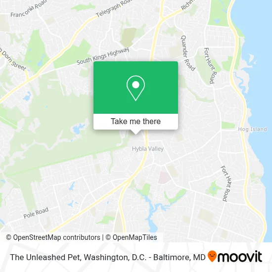 The Unleashed Pet map