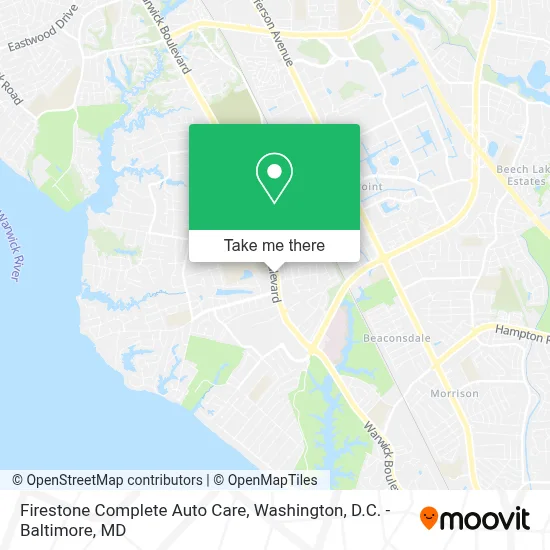 Firestone Complete Auto Care map