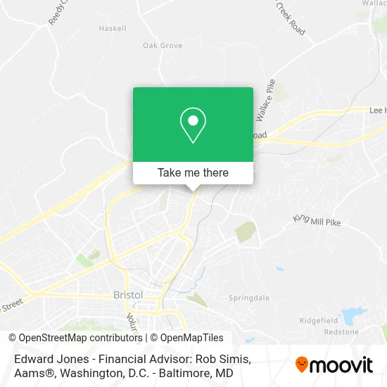 Edward Jones - Financial Advisor: Rob Simis, Aams® map