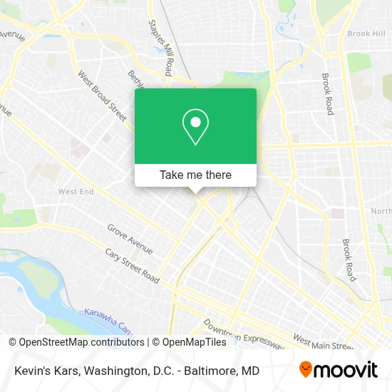 Kevin's Kars map