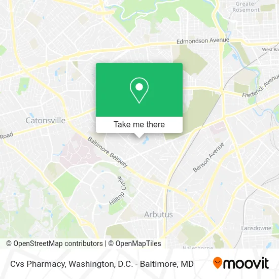 Cvs Pharmacy map
